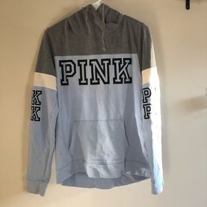 pink sweatshirt